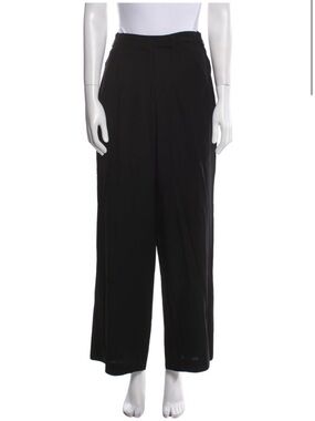 Ann Demeulemeester 2000s Black Dress Pants